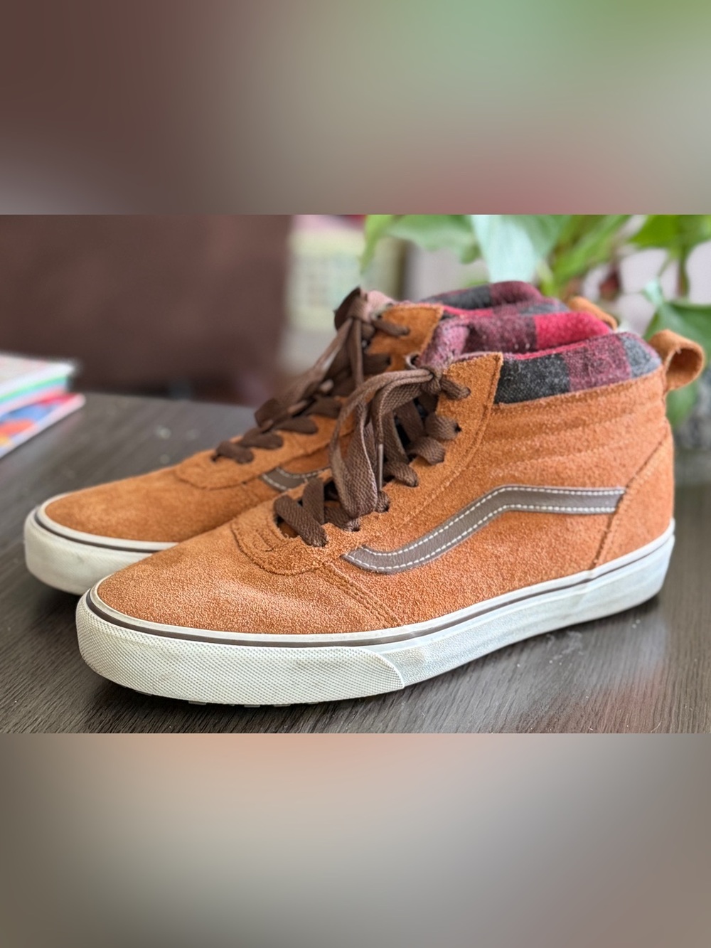 Men’s Vans Sk8-Hi Suede Size 9 Like new